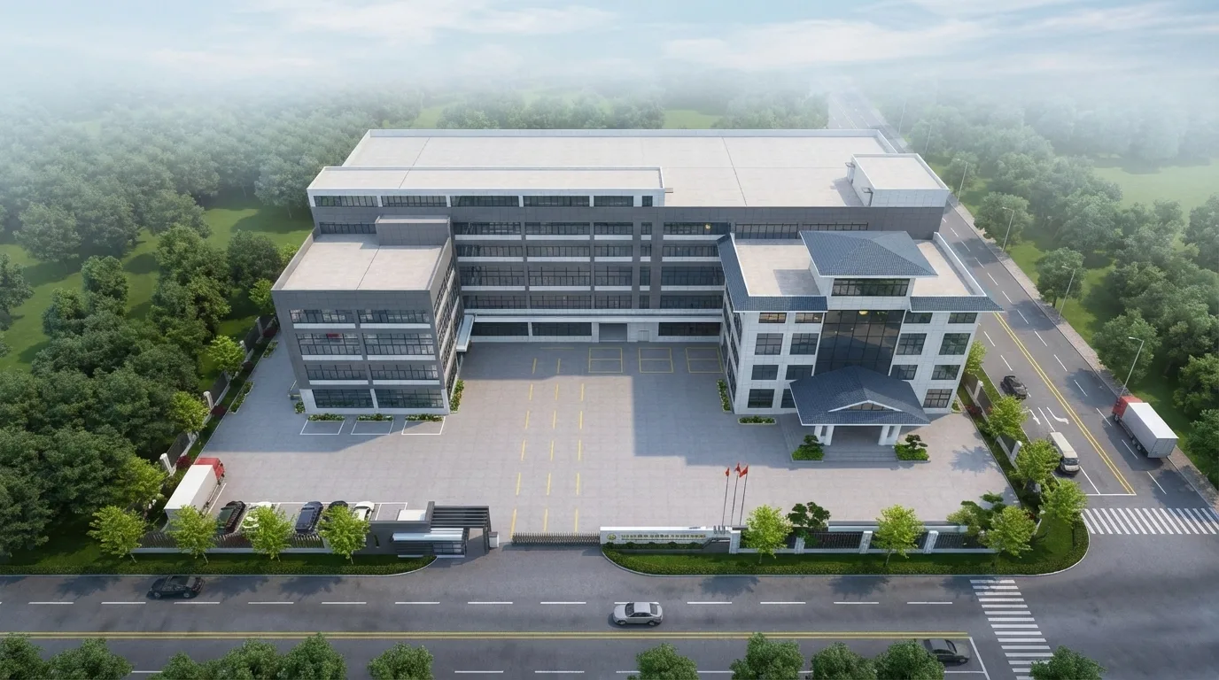 Yikangyuan Biotechnology Factory Aerial View